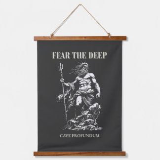 Vrees de Diepte – Poseidon Mythic Hangend Wandkleed