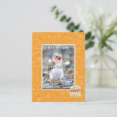Vrees de Fuzzy! Briefkaart (Staand voorkant)