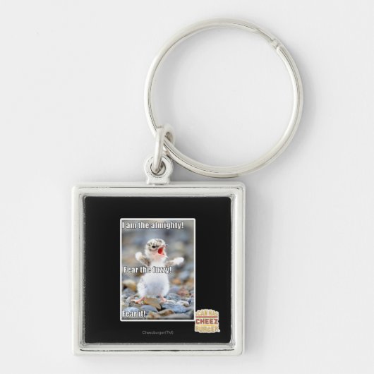 Vrees de Fuzzy! Sleutelhanger (Voorkant)