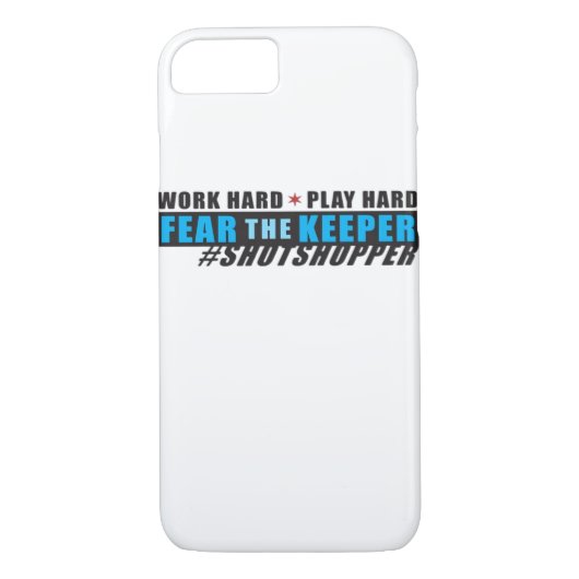 Vrees de Hoeder. Shotstopper - Werk hard, speel zo Case-Mate iPhone Case (Achterkant)