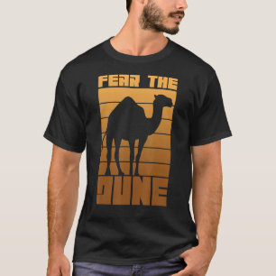 Vrees het duin voor een dromedaris t-shirt