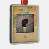 Vrees me metalen ornament (Rechts)