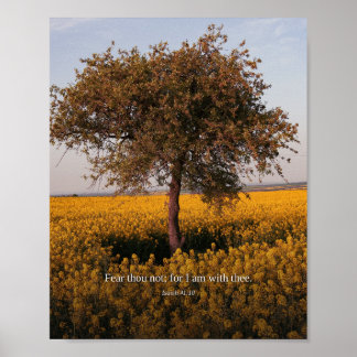 Vrees Niet — Jesaja 41:10 Kunst Poster
