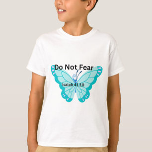 Vrees Niet Kinderen T-shirt Jesaja 41:10 Christe