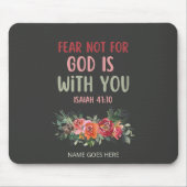 Vrees niet voor God is met je Muismat (Voorkant)