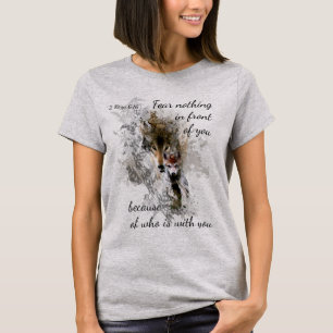 Vrees niets voor u Inspirerend Citaat T-shirt