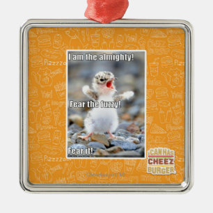 Vrees Verward! Metalen Ornament