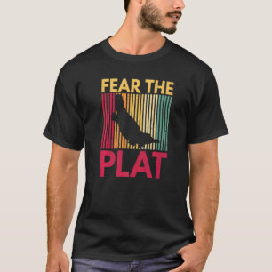 Vrees voor de plattegrond voor een monotreme platy t-shirt
