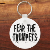 Vrees voor de Trumpets Gift Sleutelhanger (Voorkant)