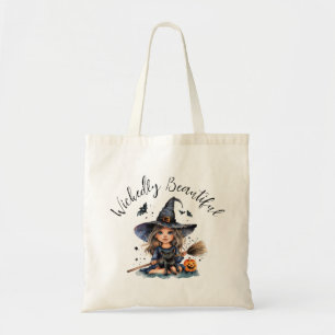 Vreselijk mooie heks tote bag