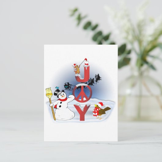 vreugde2 briefkaart (Staand voorkant)