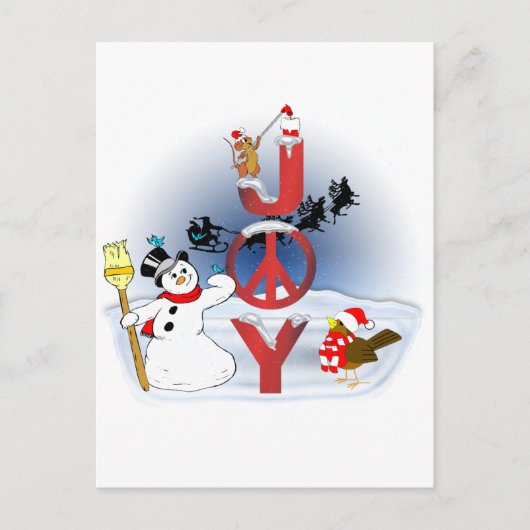 vreugde2 briefkaart (Voorkant)