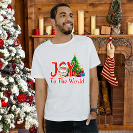 Vreugde aan de wereld | Kerst T-shirt