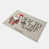 Vreugde aan de werelddeurmat deurmat (Schuin)