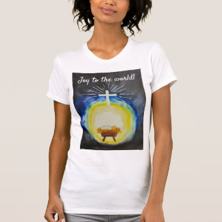 Vreugde aan het wereld t-shirt