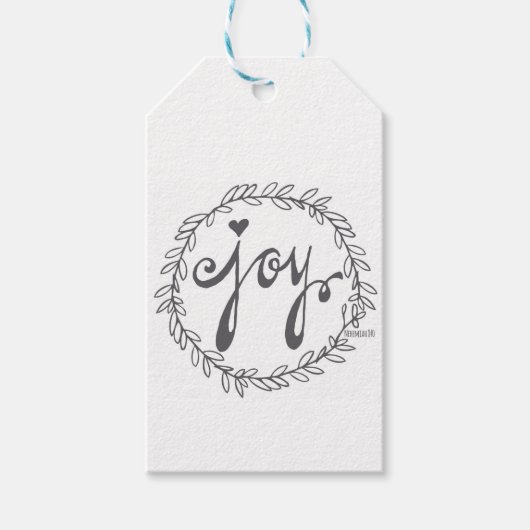 VREUGDE | Cadeau label Cadeaulabel (Voorkant)