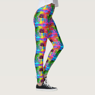 vreugde en liefde hippie leggings