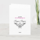 Vreugde Feestdagen Kaart (Achterkant)