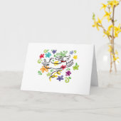 Vreugde! Kaart (Gele Bloem)