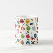 Vreugde Kerst, Kerst-Bal-Ornament Koffiemok (Center)