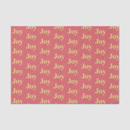 Vreugde Kerst Tissue Papier