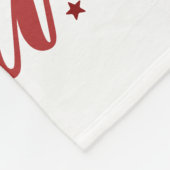 vreugde over de wereld fleece deken (Hoek)