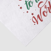 vreugde over de wereld tissuepapier (Detail)