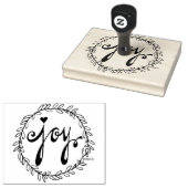 VREUGDE | Rubberstempel Rubberstempel (Gestempeld)