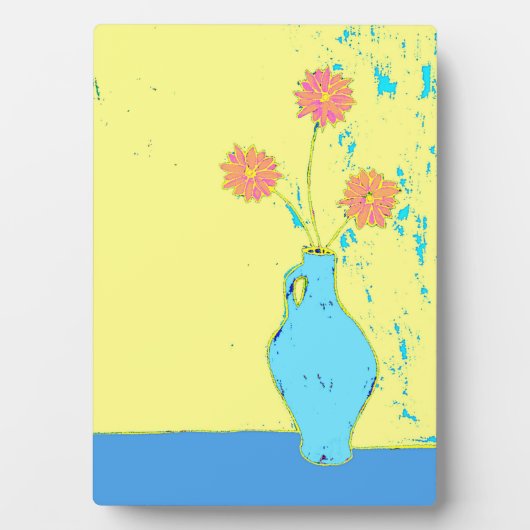 Vreugde van kleur fotoplaat (voorkant)