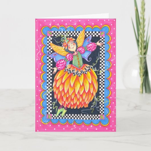 vreugdefee bedankkaart (Voorkant)