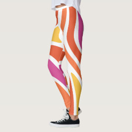 Vreugdevol en kleurrijk leggings