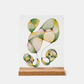 Vreugdevol Ogend Glas - Acryl display (Voorkant)