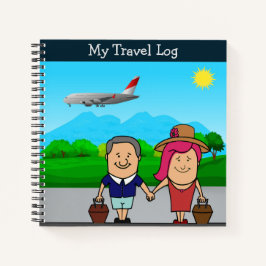 vreugdevolle reis notitieboek