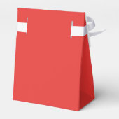 Vreugdevolle  Santa Claus Tentdoos Bedankdoosjes (Achterkant)