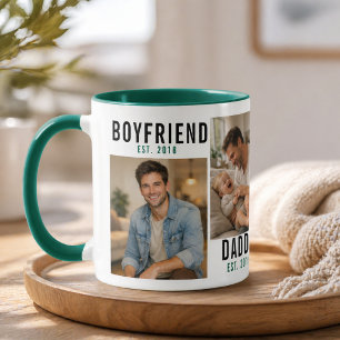 Vriend Boyfriend Vader Mok Gepersonaliseerde Vad