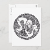 vriend briefkaart (Voorkant / Achterkant)