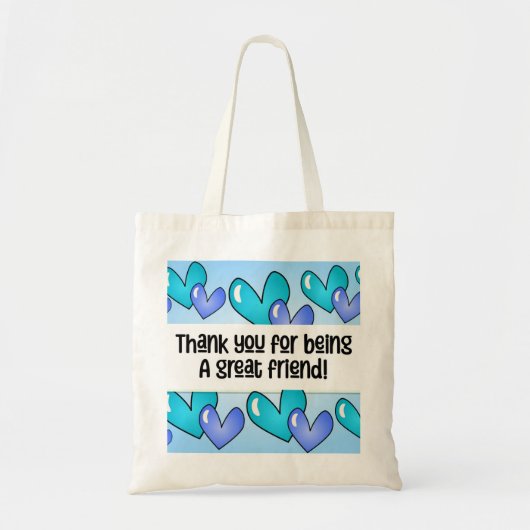 vriend-canvas tas (Voorkant)