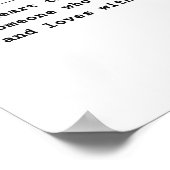 Vriend – een hart dat de jouwe kent poster (Hoek)