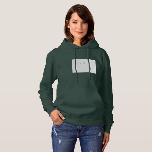 vriend hoodie (Voorkant volledig)