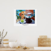 Vriend in de Snowglobe Poster (Keuken)