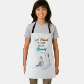 Vriend is een geschenk dat je jezelf geeft Honden Schort (Insitu)