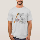 vriend je denkt dat je een probleem hebt met grapp t-shirt (Voorkant)