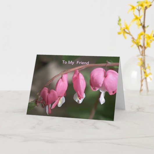 vriend kaart (Gele Bloem)