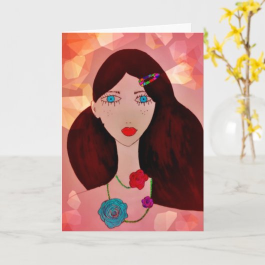 vriend kaart (Gele Bloem)