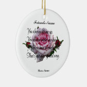 VRIEND QUOTE KERAMISCH ORNAMENT (Rechts)