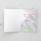 Vriend Religieuze Zegen Denken aan U Kaart (Binnen)