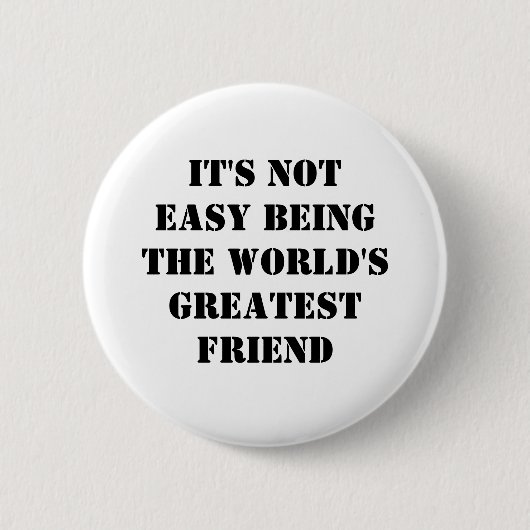 Vriend Ronde Button 5,7 Cm (Voorkant)