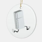 Vriend runnen keramisch ornament (Links)