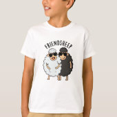 Vriend-schaap Grappige Schaap Pun T-shirt (Voorkant)