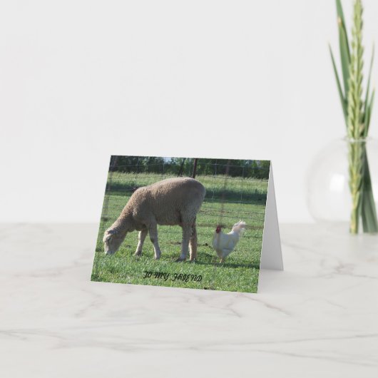 Vriend, Schaap & Kip Kaart (Voorkant)